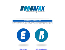 Tablet Screenshot of bordafax.com